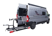 VAN BIKE 2 SAWIKO NOIR - PORTE VÉLOS et VAE pour fourgon FIAT X250 sans faisceau 