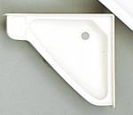 LAVABO D'ANGLE ENCASTRABLE BLANC EN ABS 41,5 x 35 x 6 cm