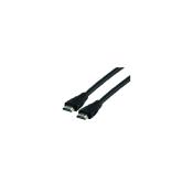 CABLE HDMI CONNECTIQUE 0.5m