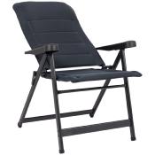 FAUTEUIL DE CAMPING CRESPO AIRDELUXE S, GRIS (AP-235) 