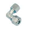 RACCORD BICONE ACIER COUDE DIAM. 10 mm -  l'unit