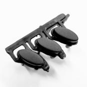 PETITS BOUTONS X3 pour PANNEAU CONTROLE du Kit PC100