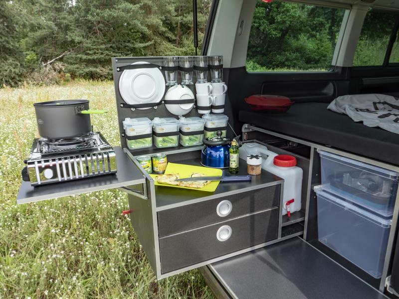 REIMO CampingBox L - Kit aménagement amovible coffre fourgon