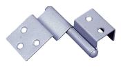 CHARNIERE SPECIALE PORTE X 2 - GRIS MOYEN - GAUCHE