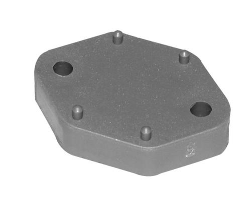 CALE DE MONTAGE POUR BLOC PORTE GRIS