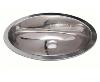 LAVABO ENCASTRABLE OVALE Taille L - 51 x 39 x 15,5 cm