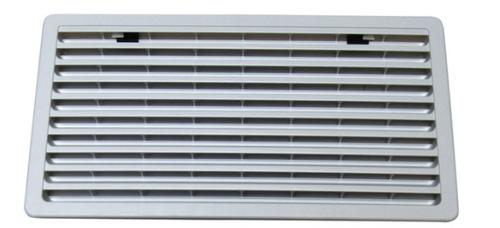 GRANDE GRILLE DE VENTILATION BIANCO GRIS CLAIR THETFORD (488 X 248 mm)