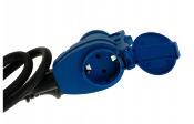 ADAPTATEUR SHUKO MALE/CEE FEMELLE + SHUKO FEMELLE 1.5M 3x2.5²