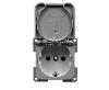 PRISE 230V AVEC COUVERCLE PRESTO - GRIS ANTHRACITE