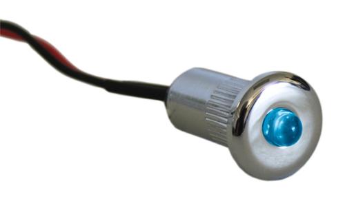 MINI SPOT LED encastrable 0,2W, lumiere bleue 15mm