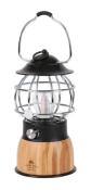 LAMPE RETRO A LED HOLIDAY TRAVEL BAMBOU/ACIER