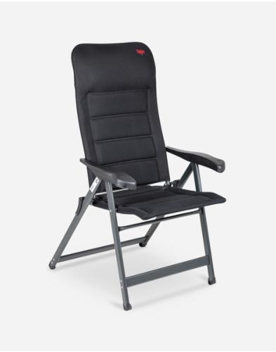 FAUTEUIL DE CAMPING CRESPO AIRDELUXE M, NOIR (AP-237) 