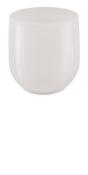 VERRE A EAU BLANC OPAQUE CAMP4 320 ml - LOT DE 2