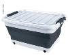 BOTE DE RANGEMENT 65L PLIABLE - GRIS ANTHRACITE - CAMP4