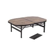 TABLE MELROSE de BoCAMP - OVALE PLIANTE - 120 x 80 CM