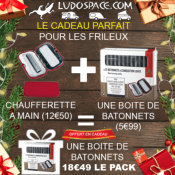 1 CHAUFFERETTE A MAIN DE POCHE + 1 boite BATONNETS achetée  = 1 boite BATONNETS offerte