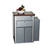 MEUBLE CUISINE PANTRY ANTHRACITE pour VW T5/T6 MULTIVAN, VITO...