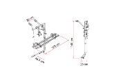PORTE VELO FIAMMA Carry Bike VW T5/T6 D - 2 PORTES ARRIERES 