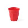 VERRE A FACETTES MELAMINE PLASTOREX 20cl - ROUGE