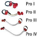 BIKE BLOCK PRO 1 FIAMMA - EMBOUTS ROUGE