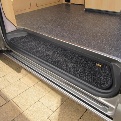 TAPIS MARCHE PIED AVANT + LATERAL DROIT pour VW T5 / T6 - LOT DE 3 PIECES