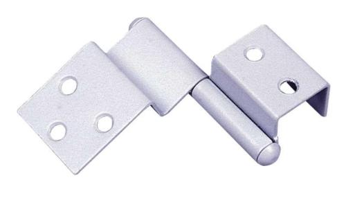CHARNIERE SPECIALE PORTE x 2 GRIS CLAIR - GAUCHE
