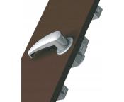 POIGNEE PORTE TOILETTE 3 POINTS CHROME 2x80 cm Maxi