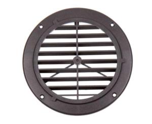 GRILLE VENTILATION BLANCHE EXTERIEURE RONDE 164mm