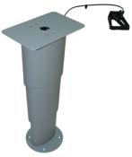 PIED DE TABLE TELESCOPIQUE 310-670mm, PLATEAU FIXE + PIED FIXE PRIMERO CONFORT HPK