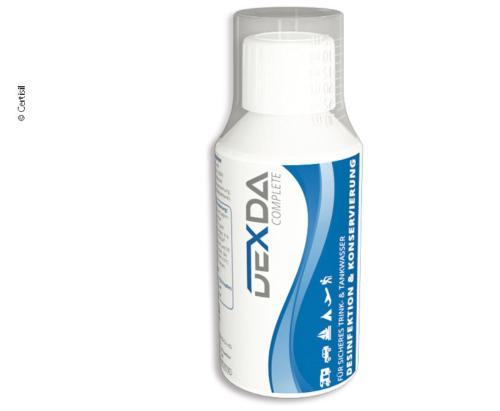 DESINFECTANT DE L EAU COMPLET DEXDA 12ML, CONSERVE 120L