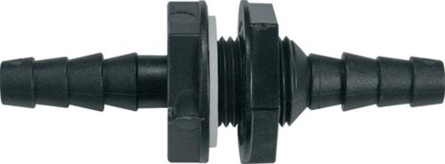 RACCORD EAU DROIT PASSE CLOISON 10/12mm
