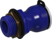 RACCORD D'EAU DROIT pour r�servoir 1/2' MALE / Uniquick 12mm