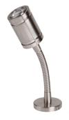 Lampe de lecture en nickel 103mm de long, 1,2W, dimmable