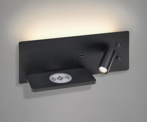 LISEUSE LED FAWO SKL AVEC CHARGEUR INDUCTION + USB - 300×124×120mm