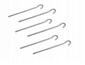 PIQUET SARDINE EN FER POUR FIXATION DES TAPIS DE SOL x 6