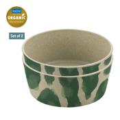 MONSTRERA SPLASH KOZIOL - 2 BOLS 15.5CM BIO 100% NATUREL