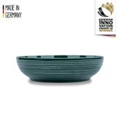 Bol alimentaire magntique en porcelaine - vert foret