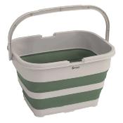 POUBELLE 2 BACS TRI SELECTIF PLIABLE OUTWELL 45,5x34x10/28cm