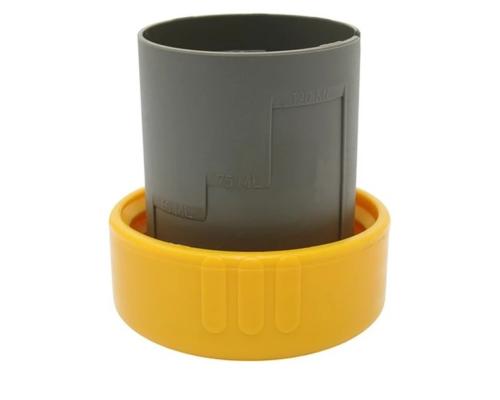 BOUCHON DOSEUR JAUNE POUR BRAS DE VIDANGE POUR CASSETTE C2/C3/C4/C200