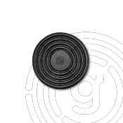 MAGUP-PAD M 10cm NOIR - GELMAGS ® - LOT DE 2