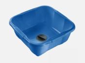 BASSINE 9.6L AVEC BOUCHON EVACUATION TONTARELLI