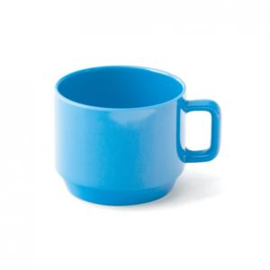 TASSE A CAFE MELAMINE PLASTOREX - BLEUE