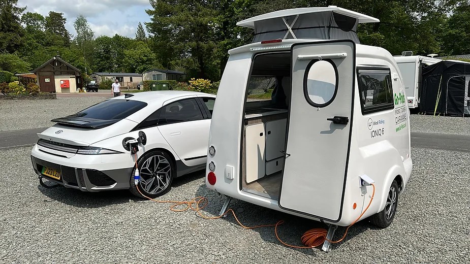 TEST CARAVANE ET IONIQ 6